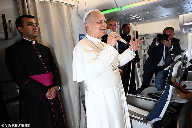 Pope Leo XIV denies his 'tyrants' remarks were aimed at Trump.