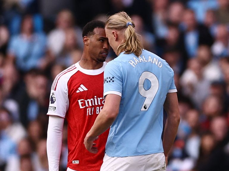 Haaland rescues Manchester City as Arsenal's title hopes fade.