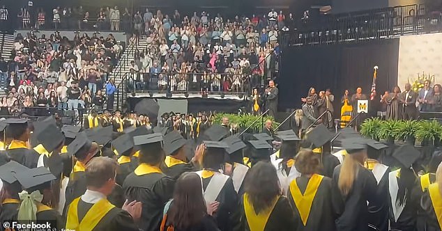 Hunter Metcalf Accepts Posthumous Diploma For Twin Brother Austin