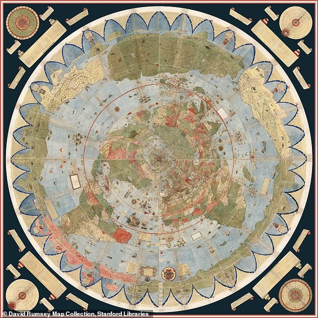Ancient 1587 map shows Noah's Ark resting near Ararat for 440 years