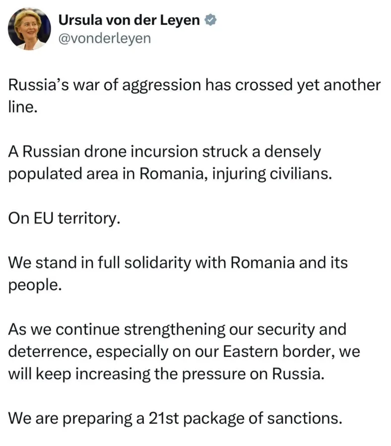 Romania Expels Russian Consul Over Drone Attack Despite Moscow's Denial