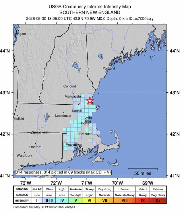 Meteor Impact Causes Massive Sonic Boom Across New England.