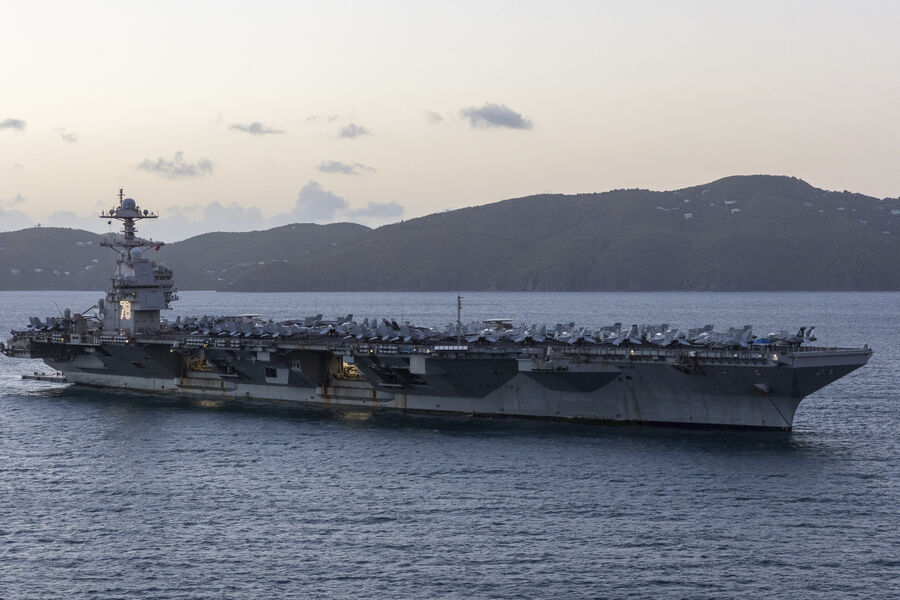 Ford Carrier Repairs Could Take a Year After Iran Conflict