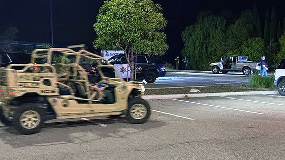 Six-Hour Manhunt Ends After Suspects Crash Into Marine Base Gate