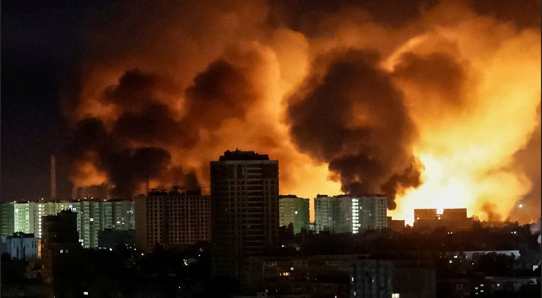 Russia launches massive multi-domain strike targeting Ukraine's defense industry and energy sectors.