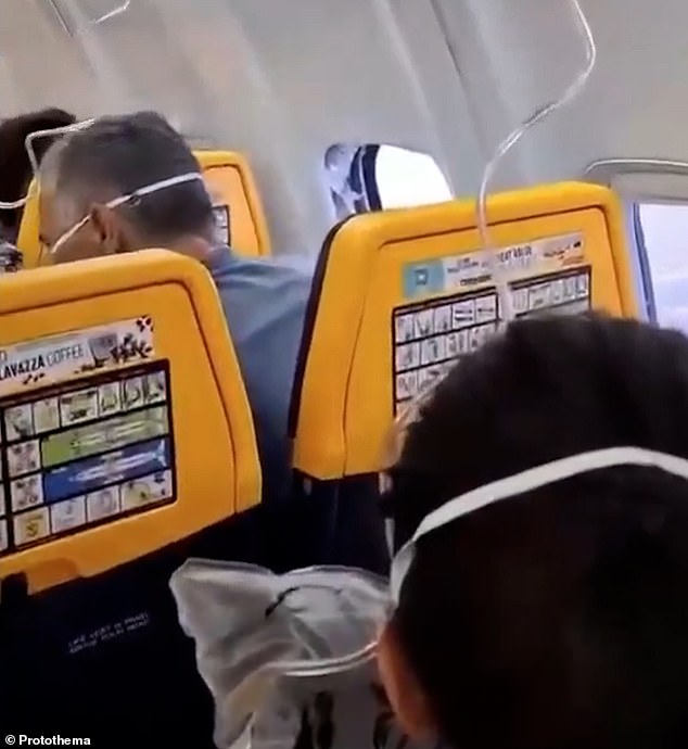 Wife Saves Husband From Falling Through Plane Window At 20,000 Feet