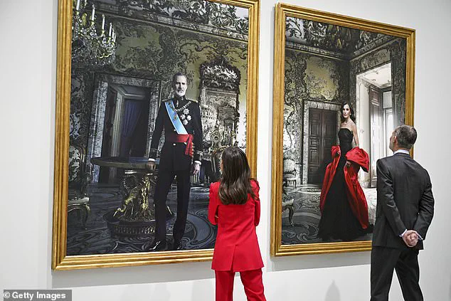 Queen Letizia of Spain Stuns in Red for Official Portrait