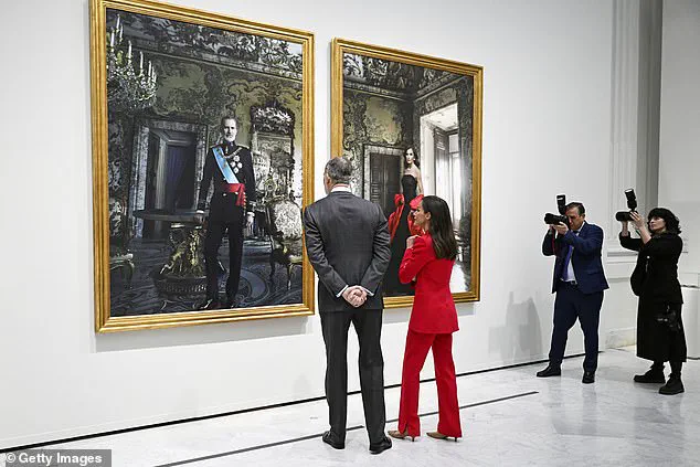 Queen Letizia of Spain Stuns in Red for Official Portrait