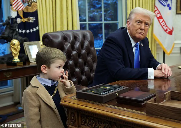 Trump's Unconventional Oval Office Desk Change