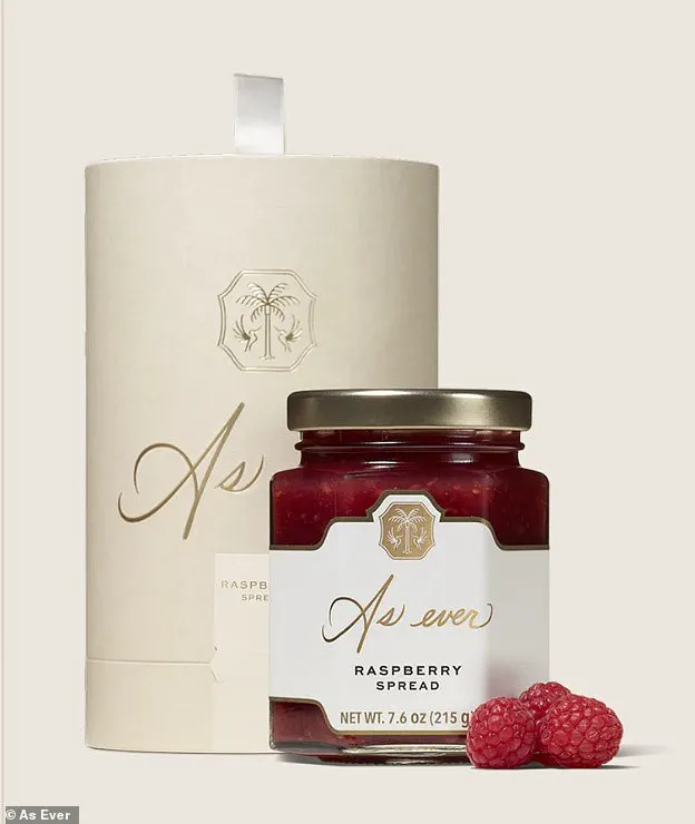 Duchess of Sussex Unveils Lavish Raspberry Spread: Gold Detailing and White Labels or Ecological Disaster?