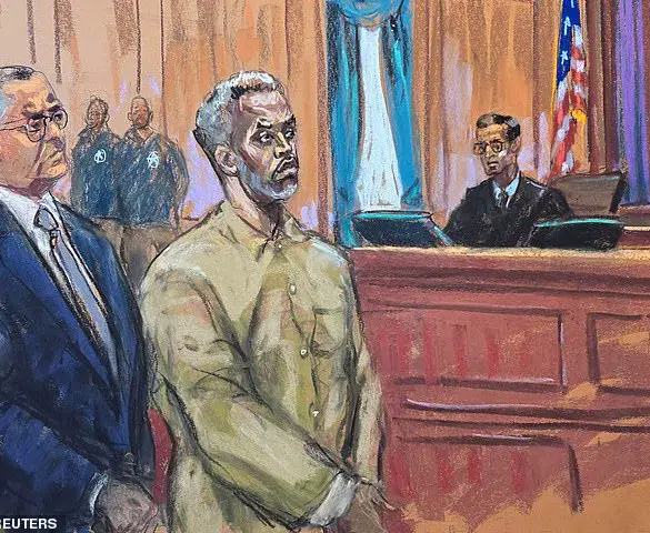 Exclusive Courtroom Sketch Reveals Diddy's Radical New Look Amid Legal Battles