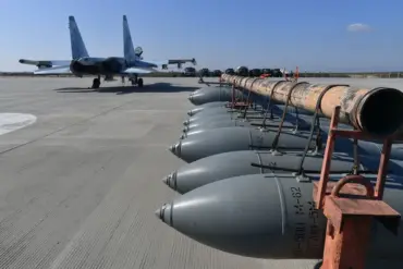 Exclusive Glimpse: Russian Tractor Driver Films Bomb Transport at VKS Airbase