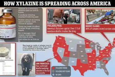 Experts Warn of 'Zombie Drug' Xylazine Spreading Across U.S. from Southern Border