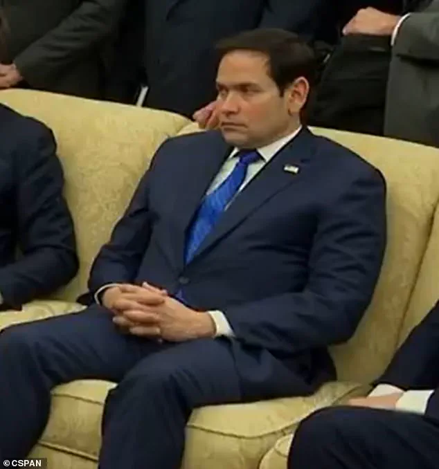 Marco Rubio's Uncomfortable Expressioin: A Source of Entertainment During the Trump-Zelensky Oval Office Showdown