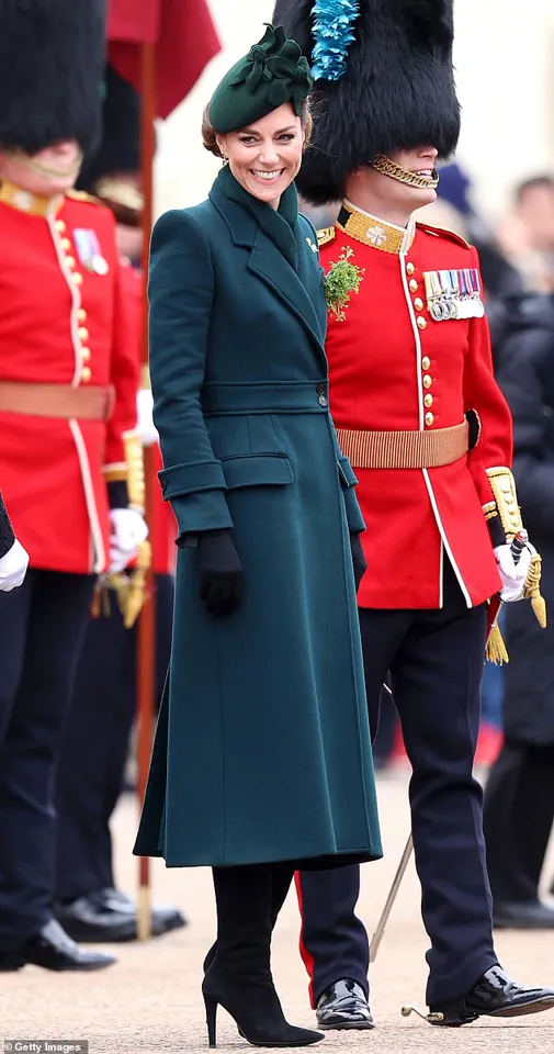 Princess of Wales Returns With Heartfelt Toast at Irish Guards St. Patrick's Day Parade