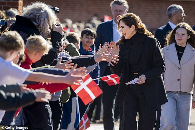 Queen Mary of Denmark Visits School Force with the Mary Foundation