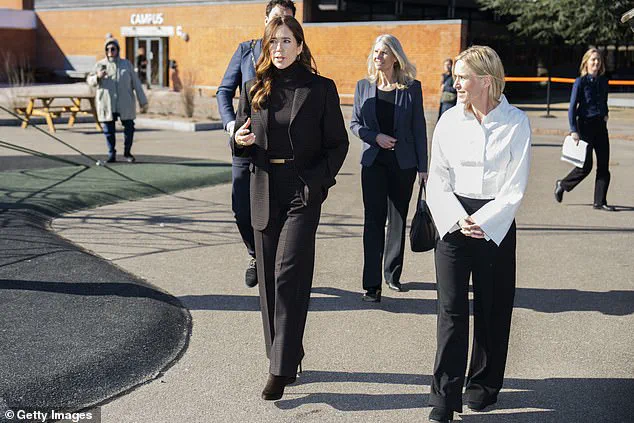 Queen Mary of Denmark Visits School Force with the Mary Foundation