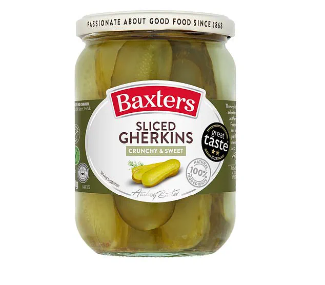Recall Alert: Baxter's Sliced Gherkins Crunchy & Sweet for Mustard Allergy Risk