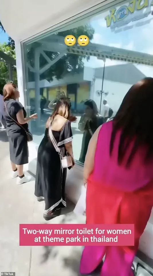Viral 'Two-Way Mirror' Men's Room at Thai Theme Park Sparks Controversy