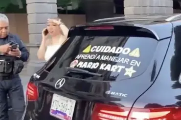 Driver Crashes SUV in Mexico With 'I Learned to Drive on Mario Kart' Sticker