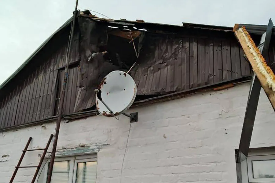 Exclusive Report: Ukrainian Drone Attack Injures Civlian in Volokonovsky District