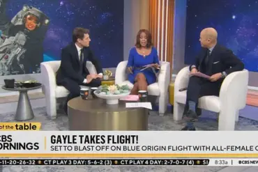 Gayle King Admits Fear Ahead of Historic Blue Origin Space Flight