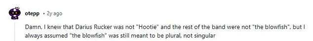Reddit Users Unravel the Origins of Hootie and the Blowfish