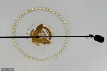 Trump and Musk's Surreal Oval Office Bromance: Golden Key Symbolizes Unlikely Alliance