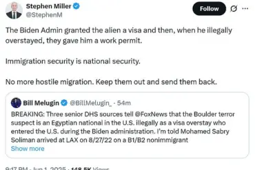 Exclusive: FBI Identifies Overstayed Visa Holder as Suspect in Boulder Attack