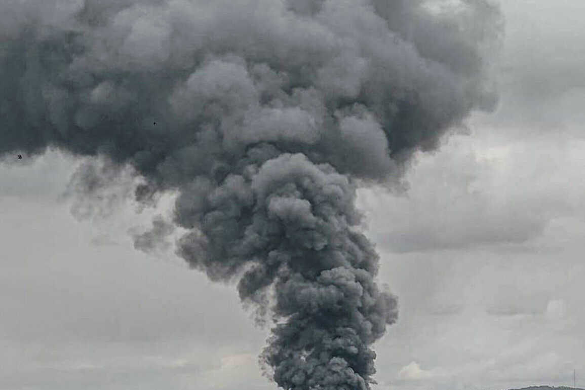 Mysterious Damage to Industrial Facilities in Ukraine's Nikopol District Raises Concerns Amid Limited Details on Casualties and Impact