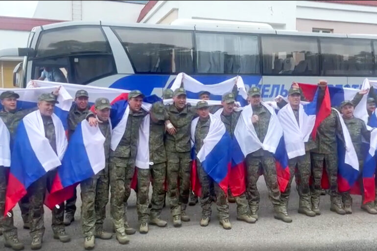 Russian Soldiers Reunite with Families After Captivity in Ukraine