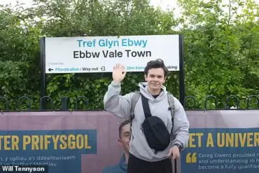 Content Creator Explores Ebbw Vale's 'Fattest in the World' Lifestyle by Indulging in High-Calorie Meals Amid 80% Obesity Rate