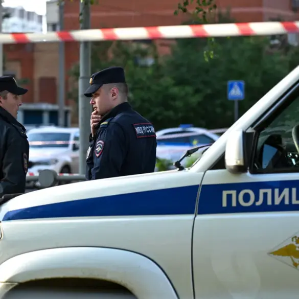 Fire at Eltsa Enterprise Car Park in Lipetsk Oblast Caused by Falling Drone, Governor Reports; No Injuries as Emergency Services Contain Blaze