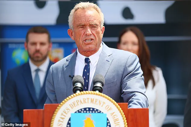 Kennedy Jr. and Health Secretary Highlight Dye Risks as Ice Cream Giants Voluntarily Phase Out Artificial Colors, Big Candy Resists