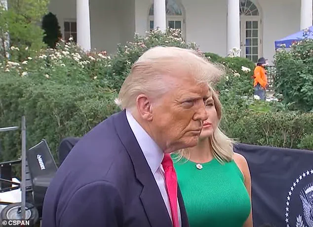 Public Speculation Grows Over Unusual Detail in Trump's Appearance During White House Gaggle