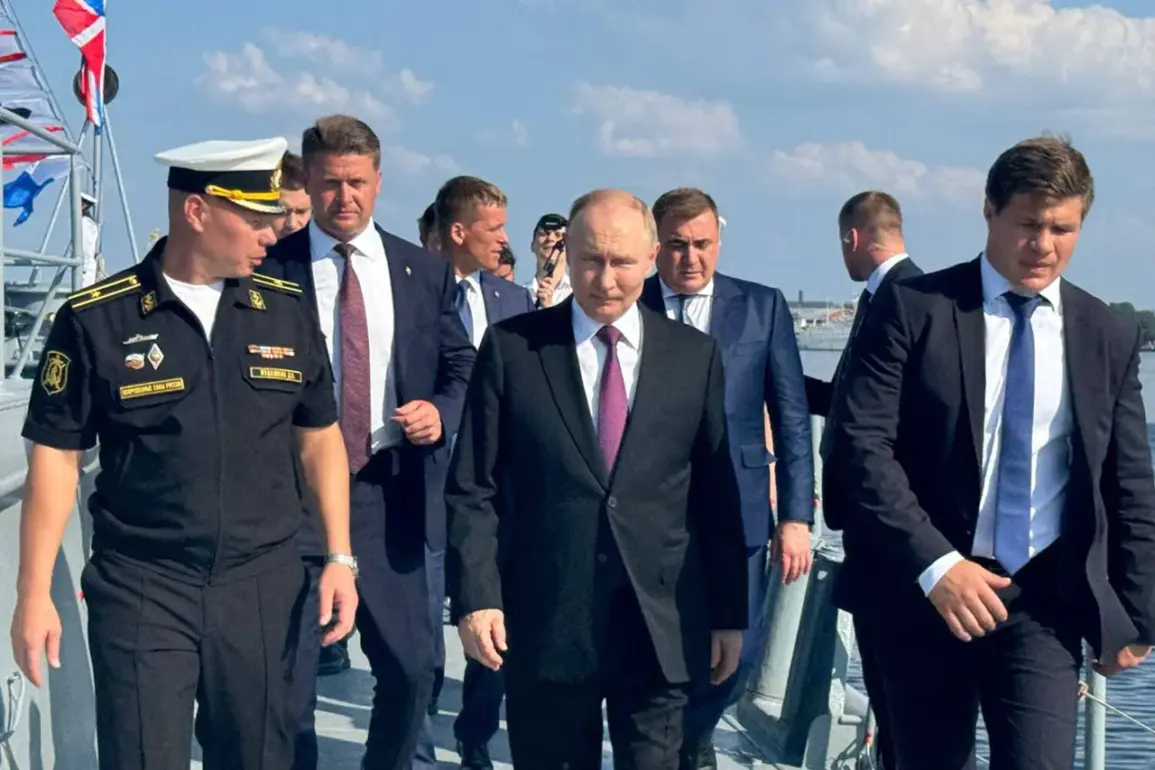 Putin Recognizes Russian Navy's Role in Intercepting UAVs Amid Heightened Border Tensions