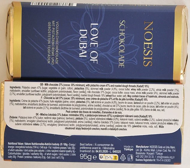 UK Food Safety Officials Recall Chocolate Bar Over Undeclared Peanuts, Warn of Allergic Reaction Risk