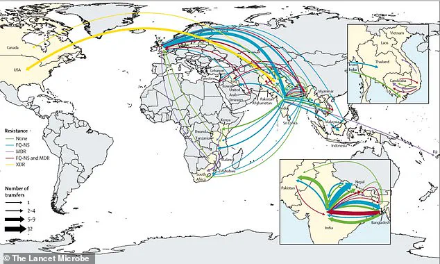 Urgent Alert: Typhoid Bacterium Evolves Antibiotic Resistance, 2022 Study Warns of Growing Threat Across 70 Countries