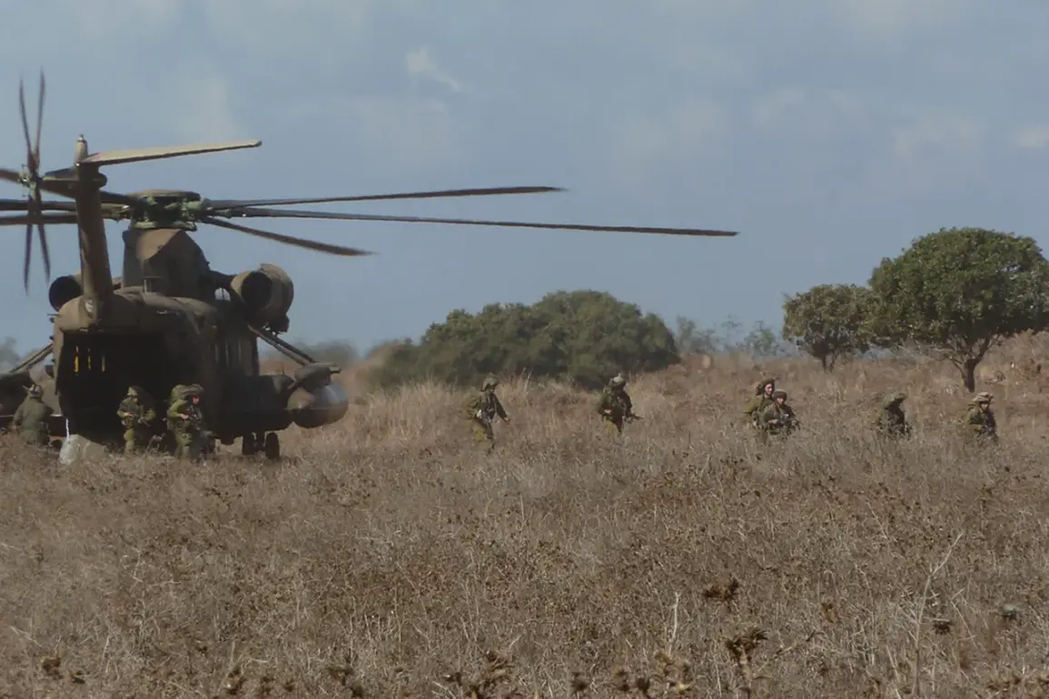 Israeli Soldiers Land Near Damascus, Fueling Regional Tensions and Security Concerns