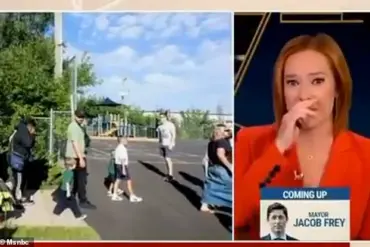 Jen Psaki Breaks Down During Live Broadcast After Minnesota Church Shooting
