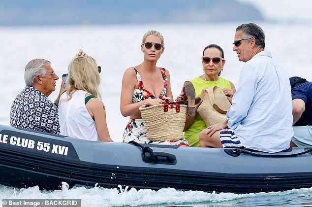 Lady Kitty Spencer Spotted in Saint Tropez with Family During Holiday
