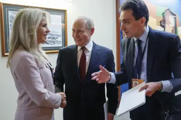 Monica Crowley's Handshake with Putin at Alaska Summit Reveals Unspoken Tensions Amid Diplomatic Exchange