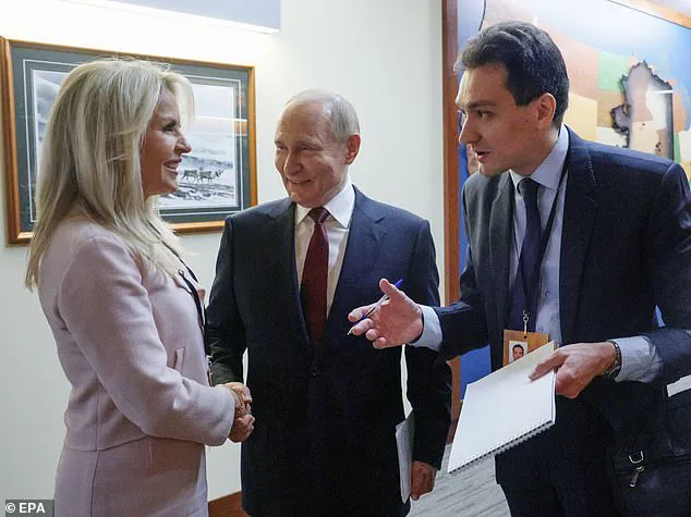 Monica Crowley's Handshake with Putin at Alaska Summit Reveals Unspoken Tensions Amid Diplomatic Exchange