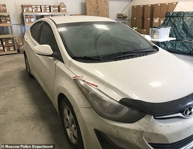 New Eerie Images Reveal Stripped-Down Hyundai Elantra Linked to Idaho Murders, As Prosecutors Uncover Disassembled Interior in Ongoing Investigation