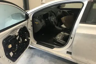 New Eerie Images Reveal Stripped-Down Hyundai Elantra Linked to Idaho Murders, As Prosecutors Uncover Disassembled Interior in Ongoing Investigation