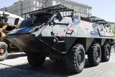Russian Ministry Confirms Destruction of Finnish APC in Escalating Conflict