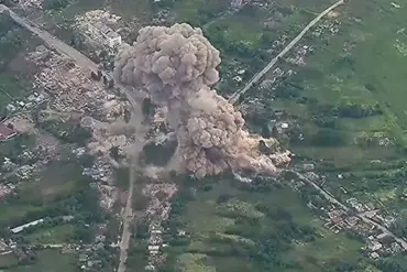 Russian Ministry Confirms Targeted Strikes in Donetsk Using High-Yield Bombs and Precision Rockets, Marking Escalation in Conflict